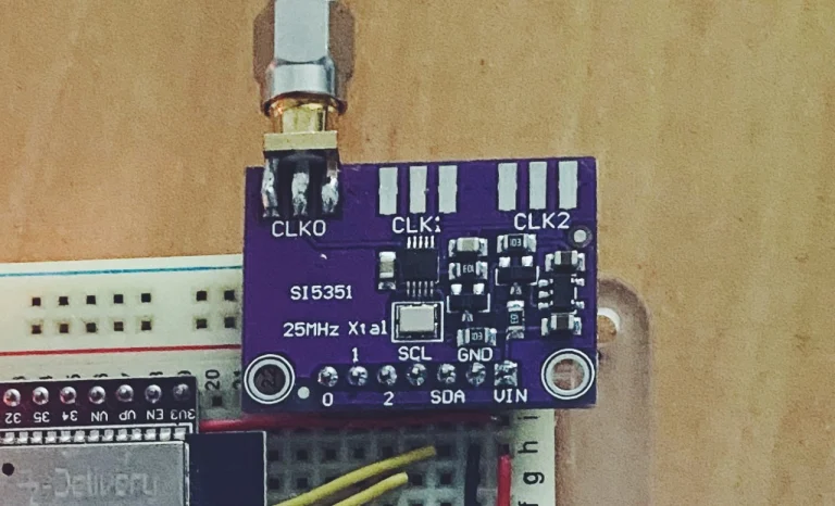 How to calibrate the SI5351 oscillator crystal without expensive instruments